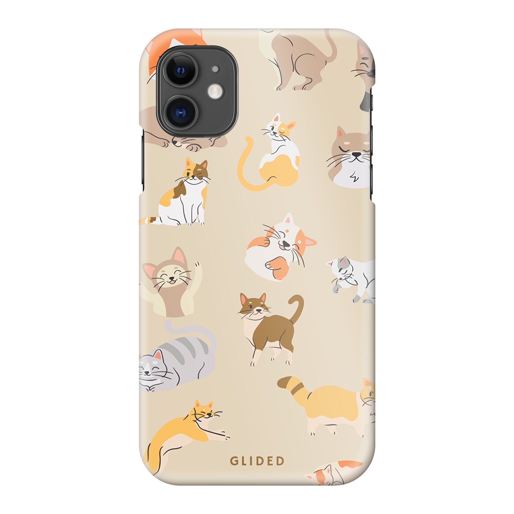 Meow - iPhone 11 Handyhülle Hard Case