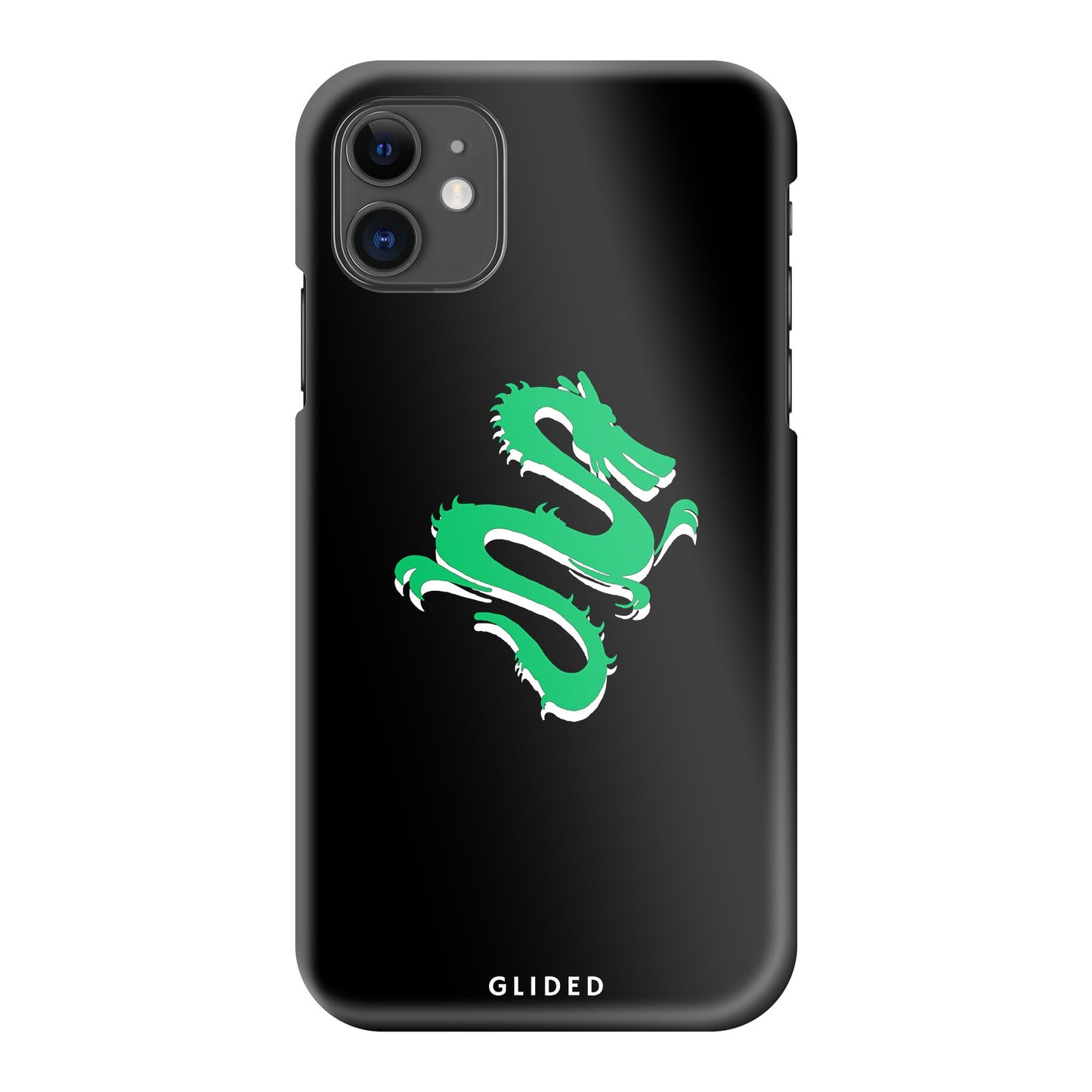 Emerald Dragon - iPhone 11 Handyhülle Hard Case