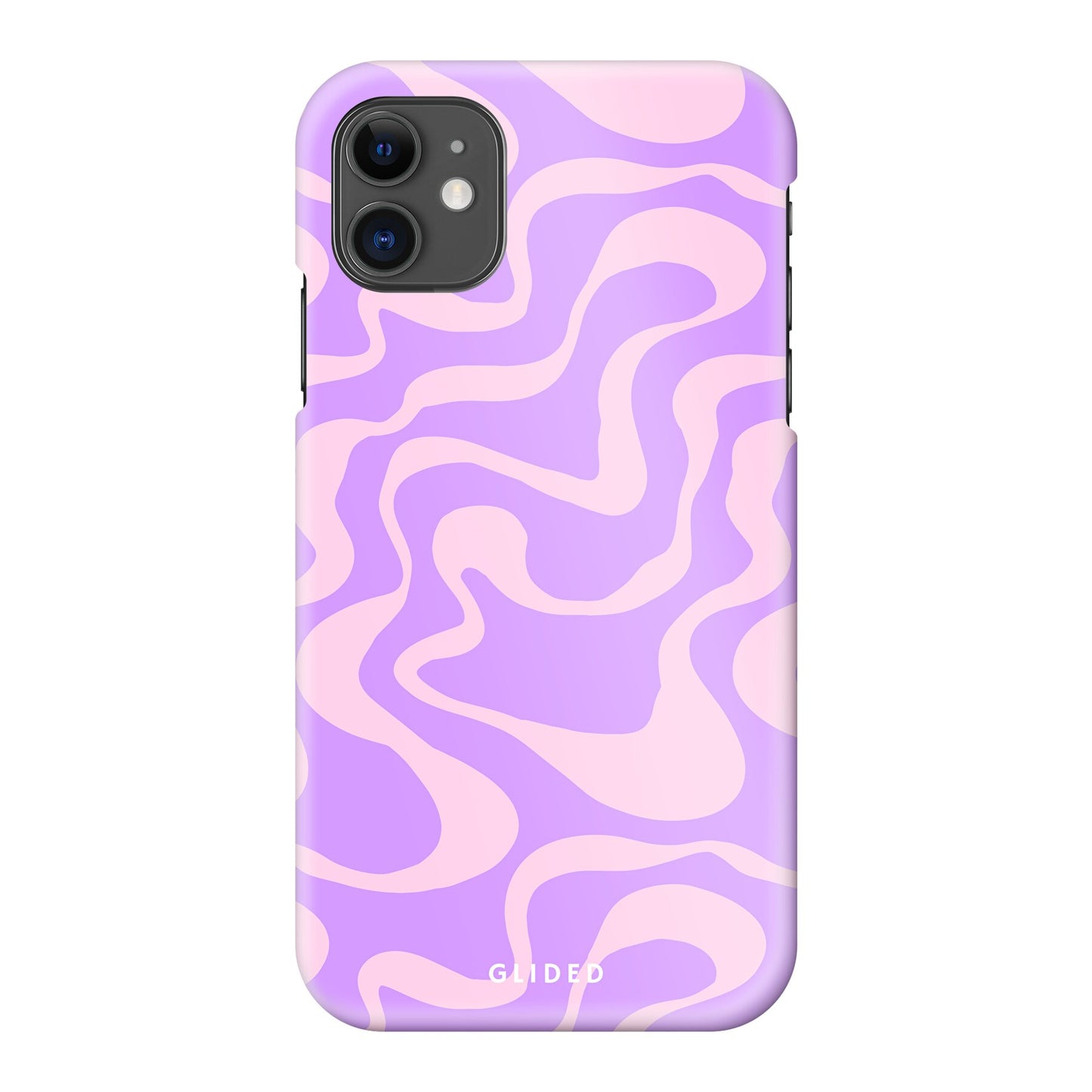 Purple Wave - iPhone 11 Handyhülle Hard Case