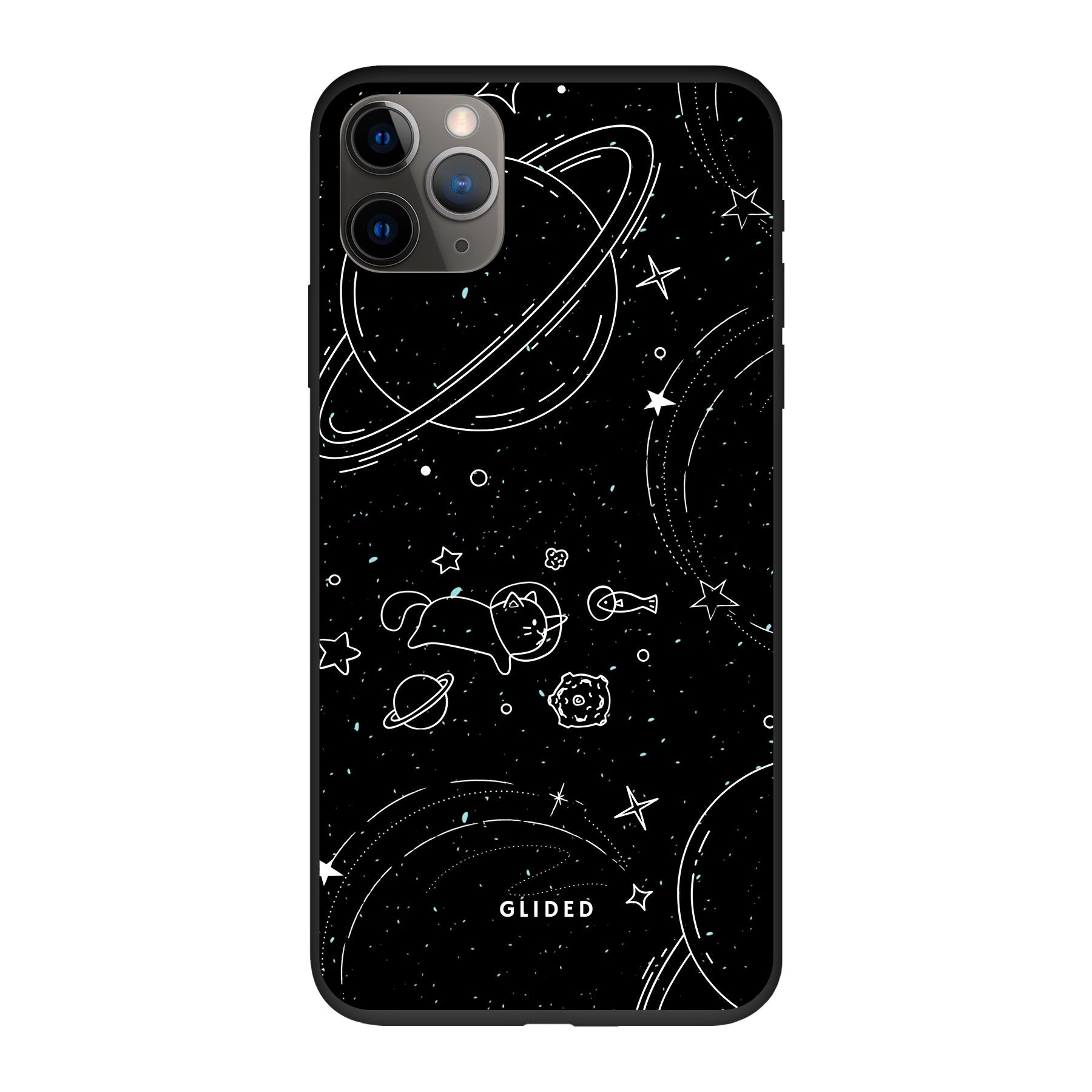 Cosmic Cat - iPhone 11 Pro Handyhülle Biologisch Abbaubar