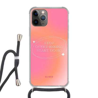 Start Doing - iPhone 11 Pro Handyhülle Crossbody case mit Band