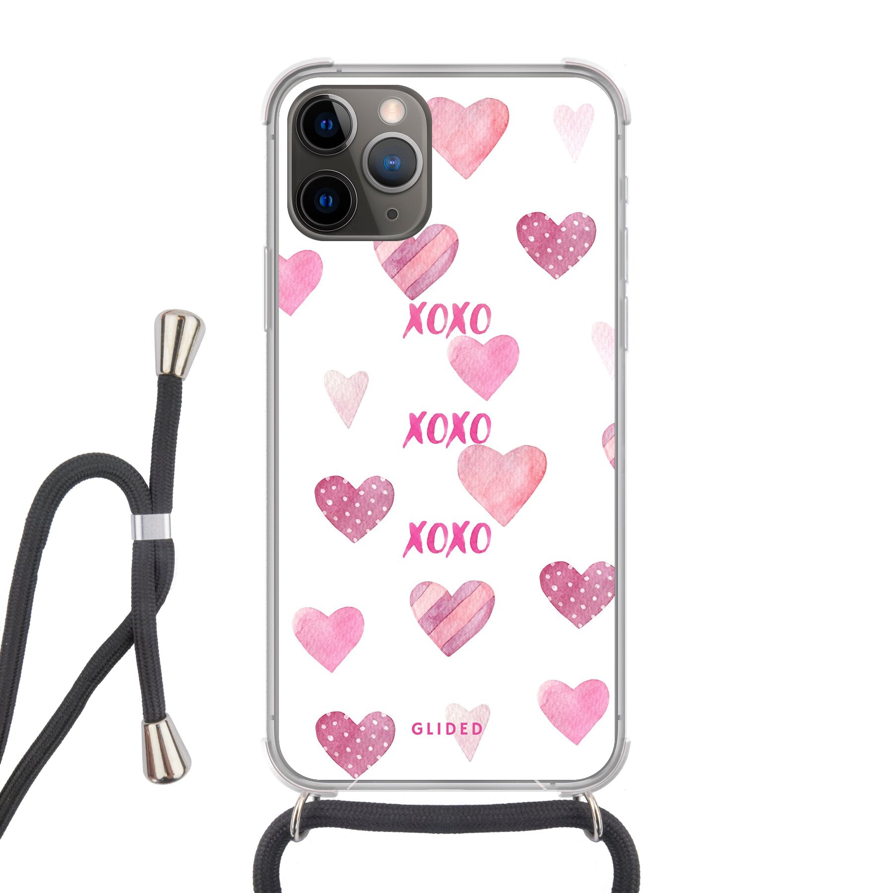 Xoxo - iPhone 11 Pro - Crossbody case mit Band