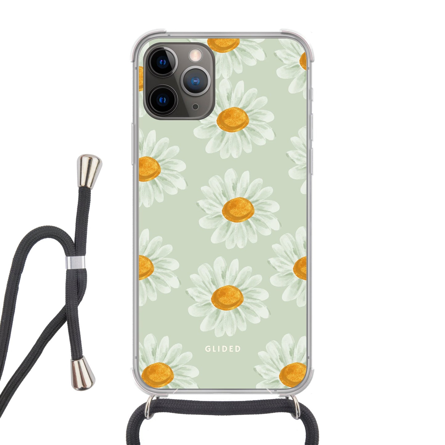 Daisy - iPhone 11 Pro Handyhülle Crossbody case mit Band