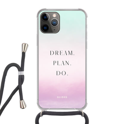 Dream - iPhone 11 Pro Handyhülle Crossbody case mit Band