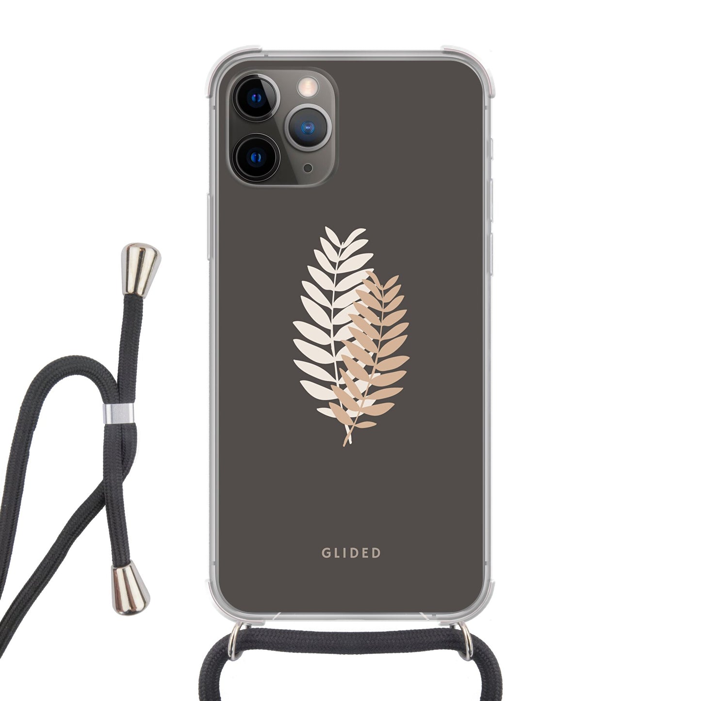 Florage - iPhone 11 Pro Handyhülle Crossbody case mit Band