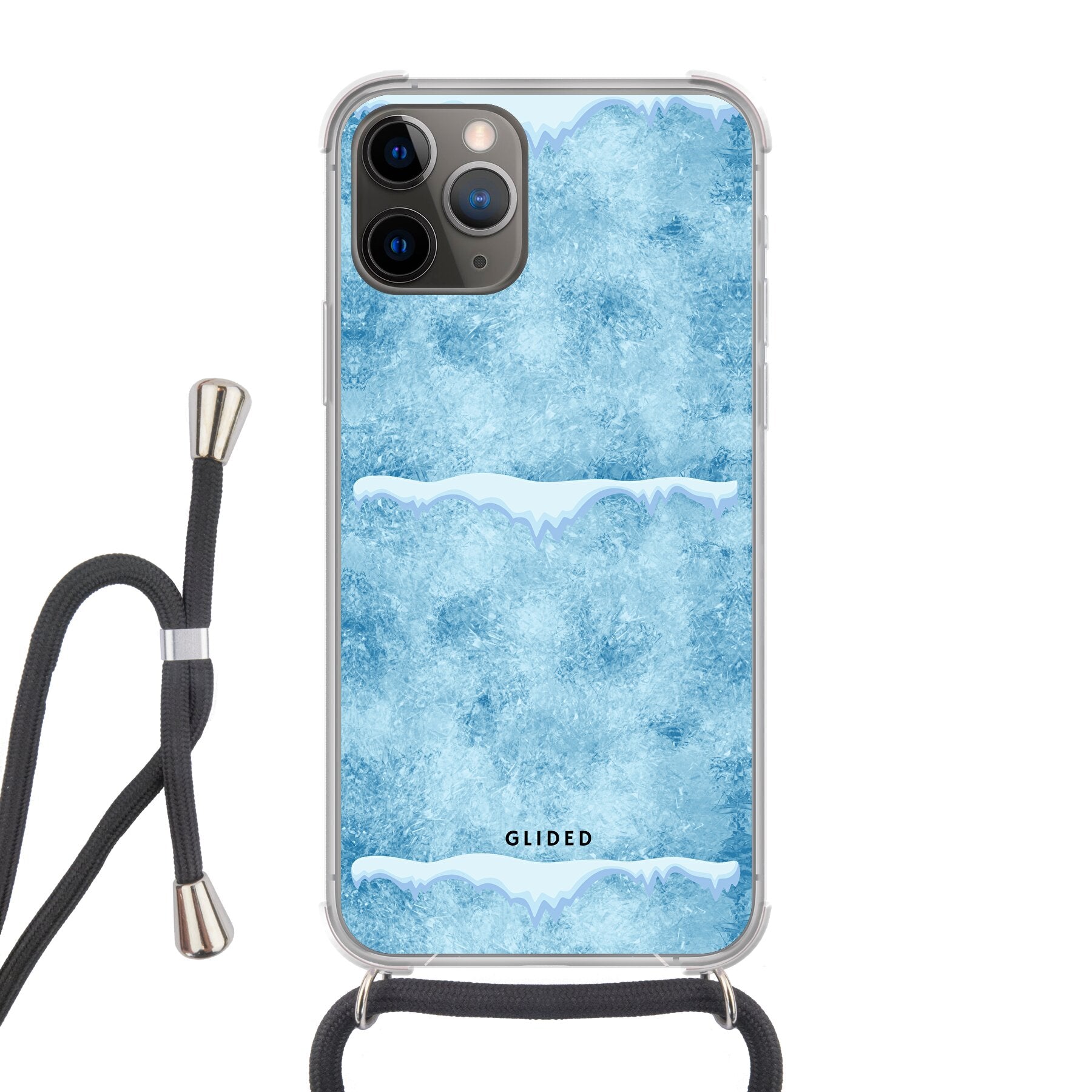 Ice Time - iPhone 11 Pro Handyhülle Crossbody case mit Band