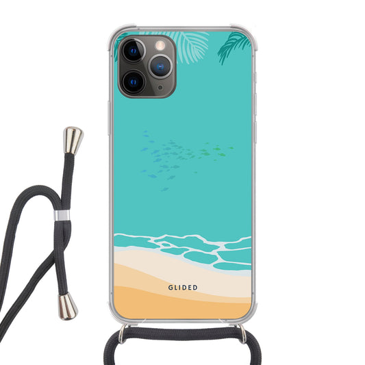 Beachy - iPhone 11 Pro Handyhülle Crossbody case mit Band