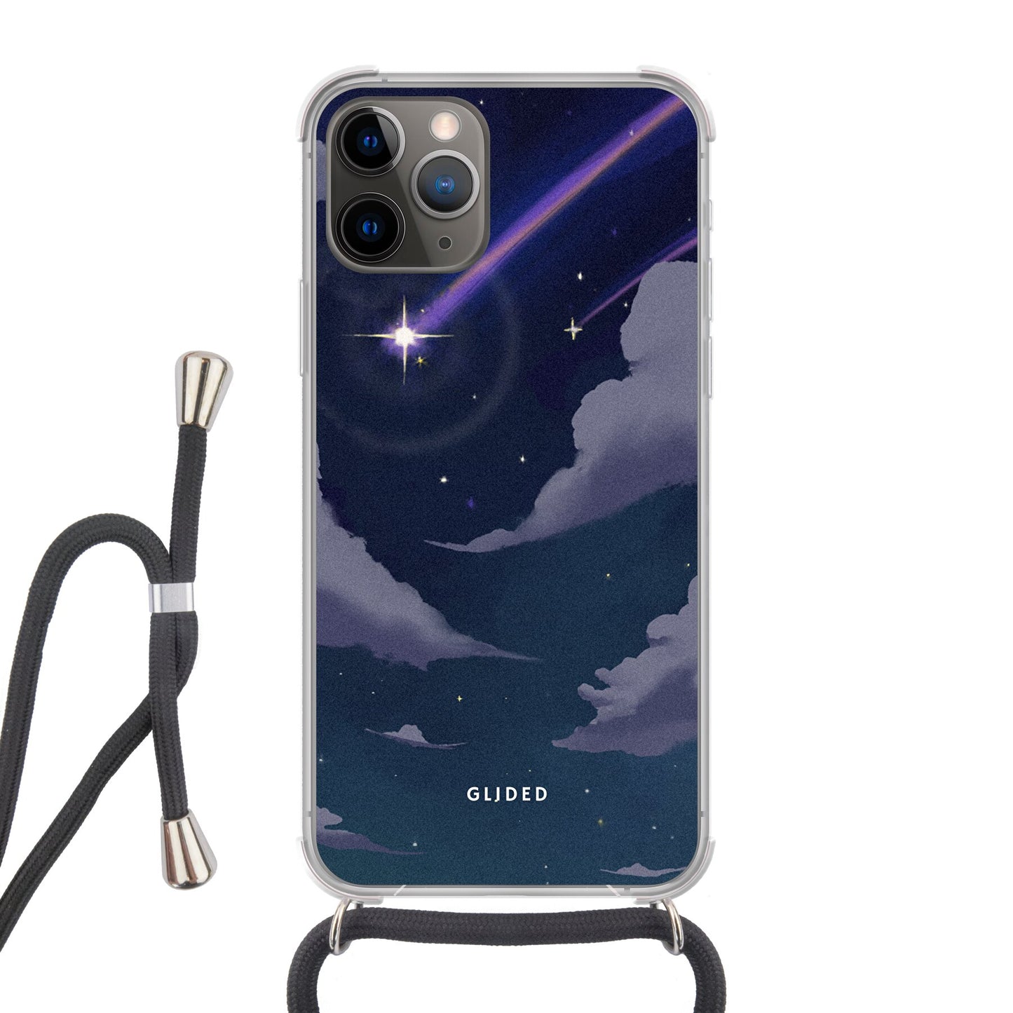 Wish - iPhone 11 Pro Handyhülle Crossbody case mit Band