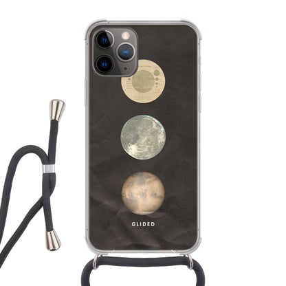 Galaxy - iPhone 11 Pro Handyhülle Crossbody case mit Band