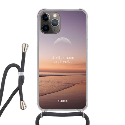 To the Moon - iPhone 11 Pro - Crossbody case mit Band