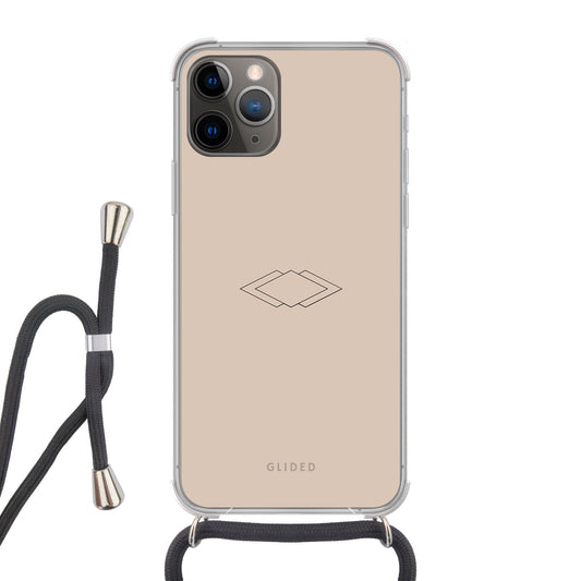 Symmetra - iPhone 11 Pro Handyhülle Crossbody case mit Band