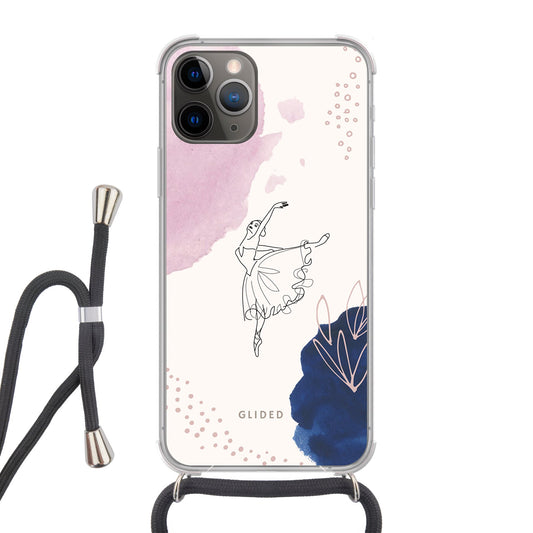 Grace - iPhone 11 Pro Handyhülle Crossbody case mit Band