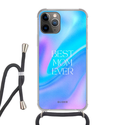 Best Mom - iPhone 11 Pro - Crossbody case mit Band