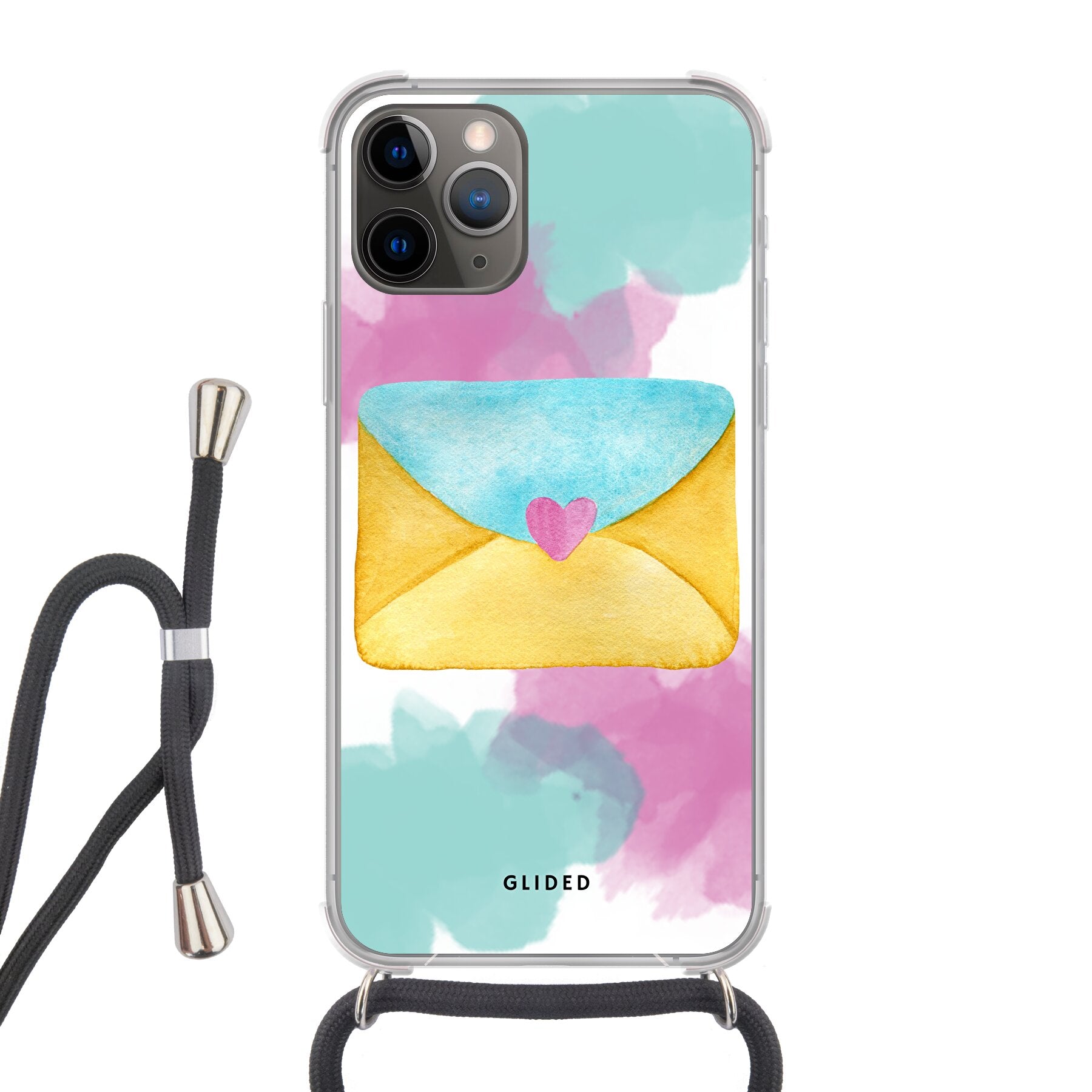 Envelope - iPhone 11 Pro - Crossbody case mit Band