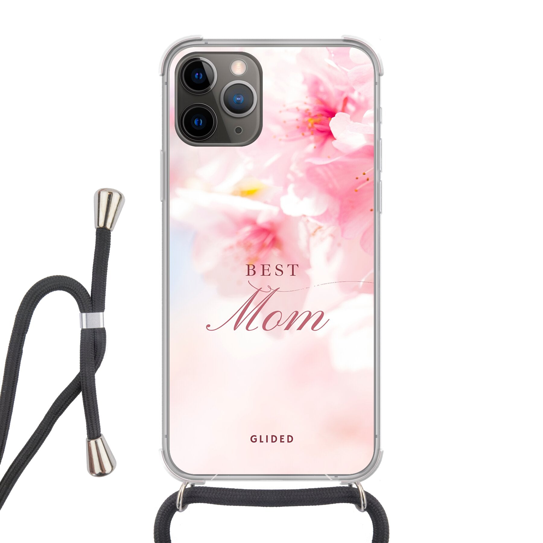 Flower Power - iPhone 11 Pro - Crossbody case mit Band