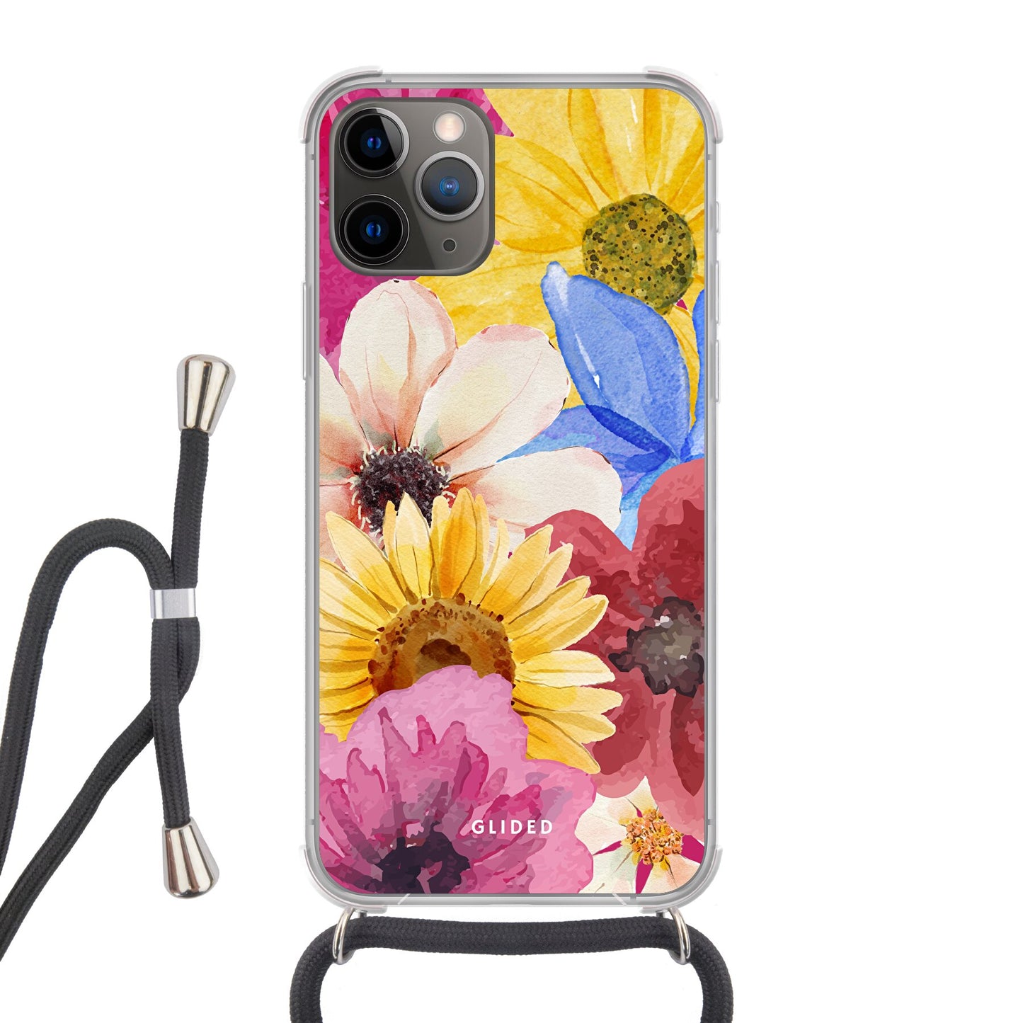 Bouquet - iPhone 11 Pro - Crossbody case mit Band