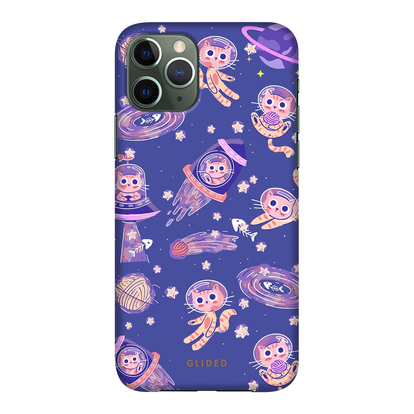 Space Cat - iPhone 11 Pro Handyhülle Hard Case