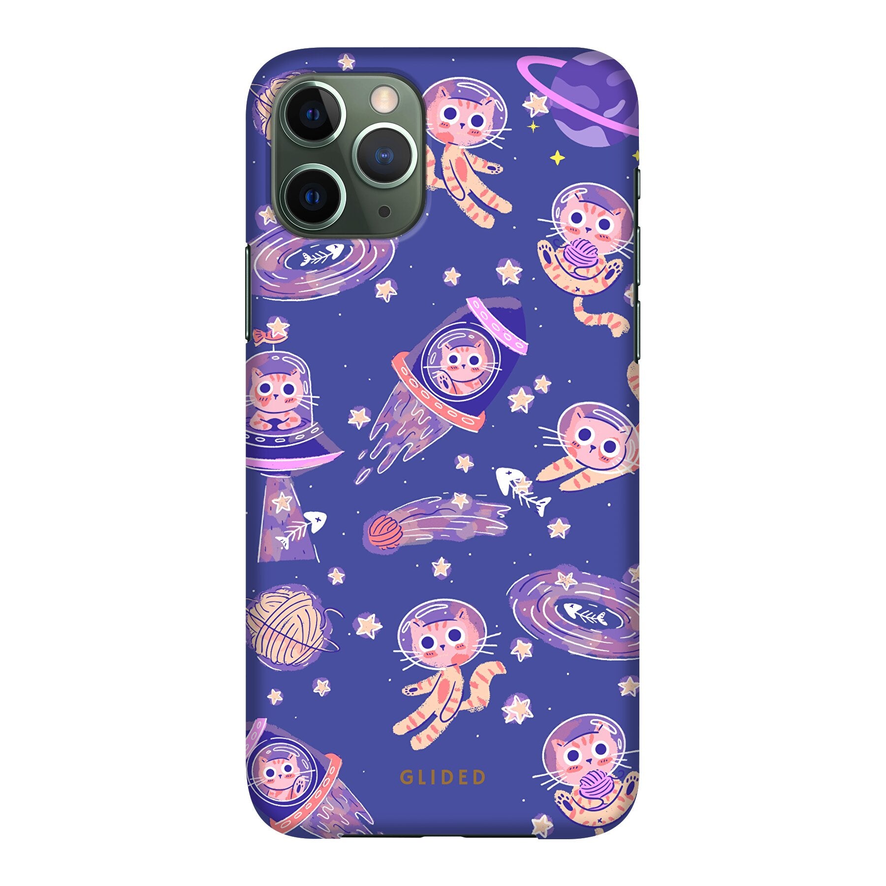 Space Cat - iPhone 11 Pro Handyhülle Hard Case