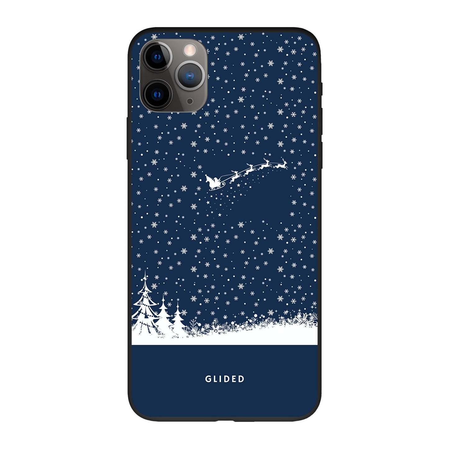 Flying Santa - iPhone 11 Pro Max Handyhülle Biologisch Abbaubar