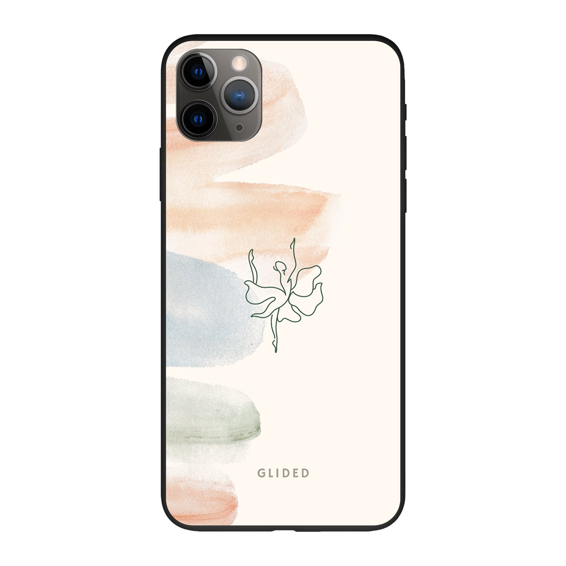 Aquarelle - iPhone 11 Pro Max Handyhülle Biologisch Abbaubar