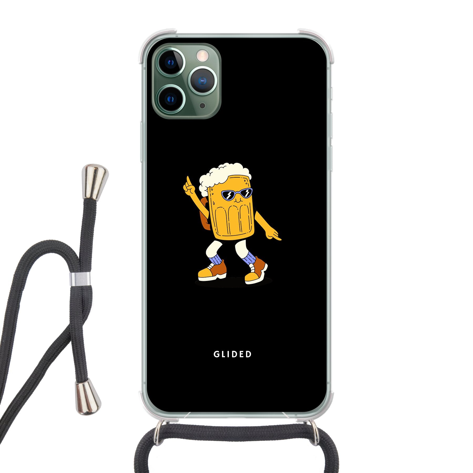 Brew Dance - iPhone 11 Pro Max - Crossbody case mit Band