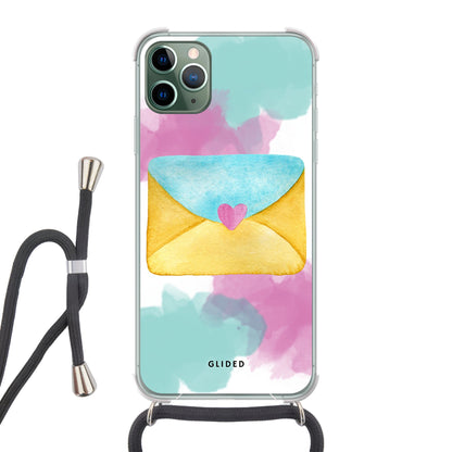 Envelope - iPhone 11 Pro Max - Crossbody case mit Band