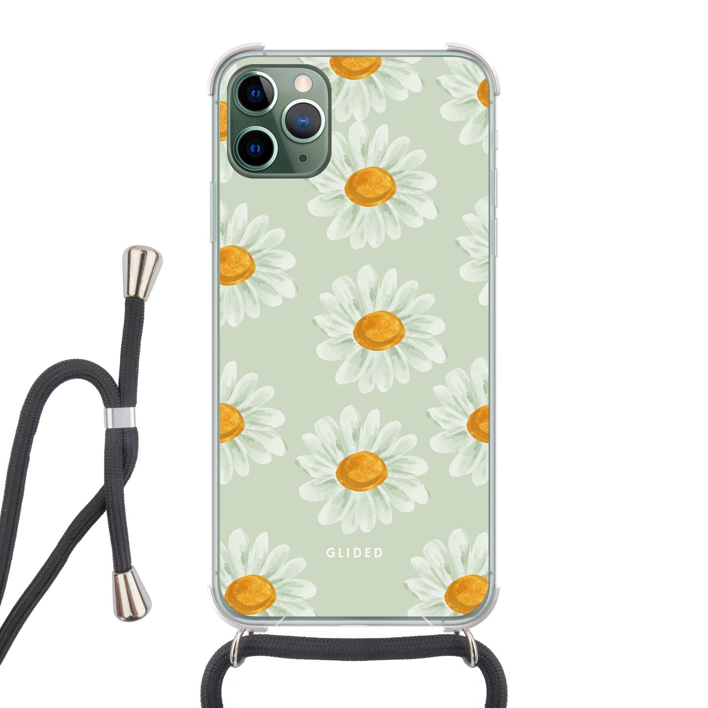 Daisy - iPhone 11 Pro Max Handyhülle Crossbody case mit Band