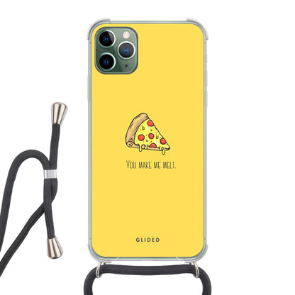 Flirty Pizza - iPhone 11 Pro Max - Crossbody case mit Band