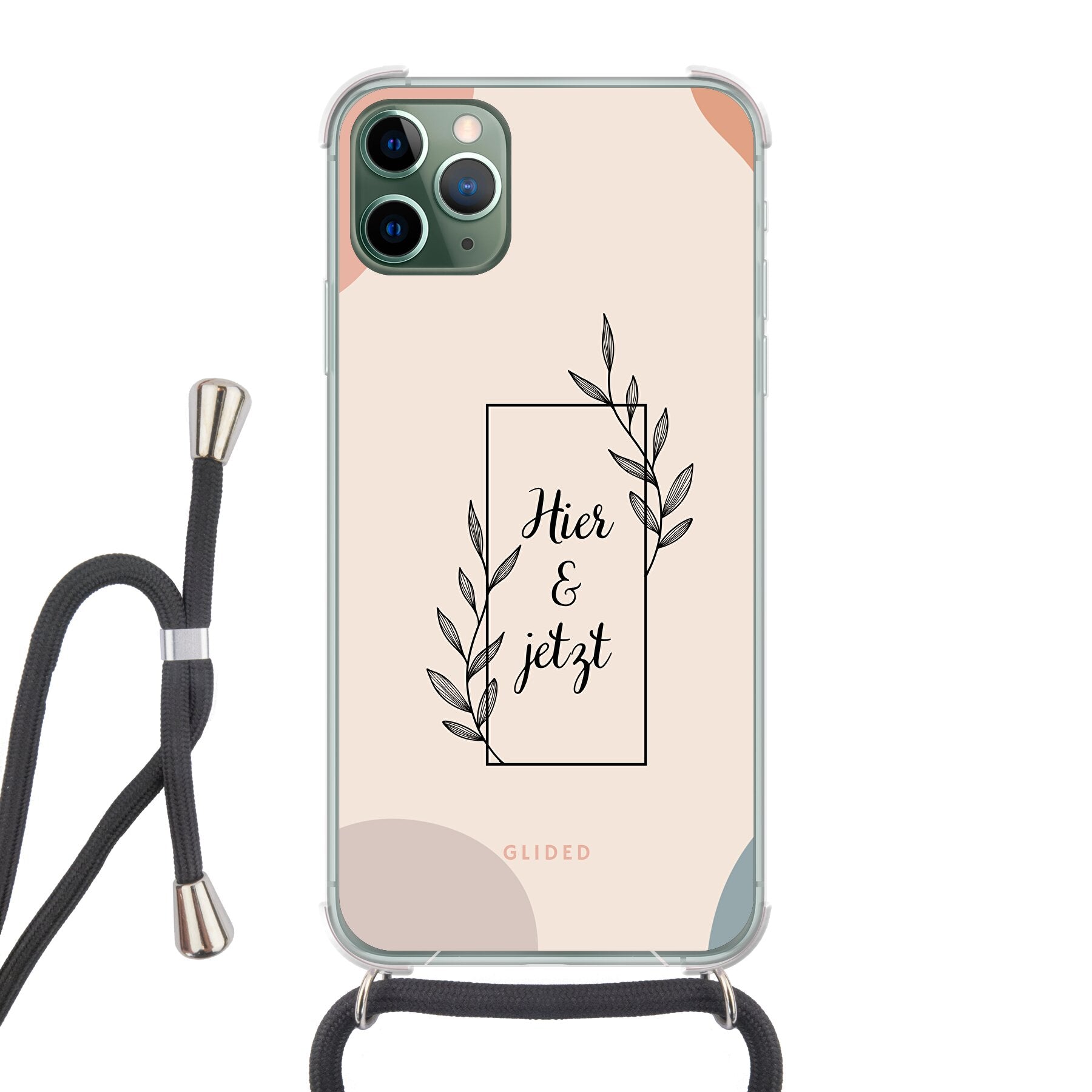 Now - iPhone 11 Pro Max Handyhülle Crossbody case mit Band