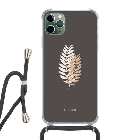 Florage - iPhone 11 Pro Max Handyhülle Crossbody case mit Band