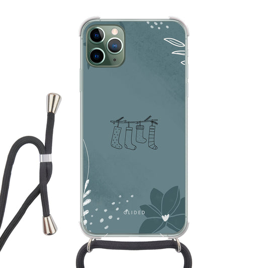 Cozy - iPhone 11 Pro Max Handyhülle Crossbody case mit Band
