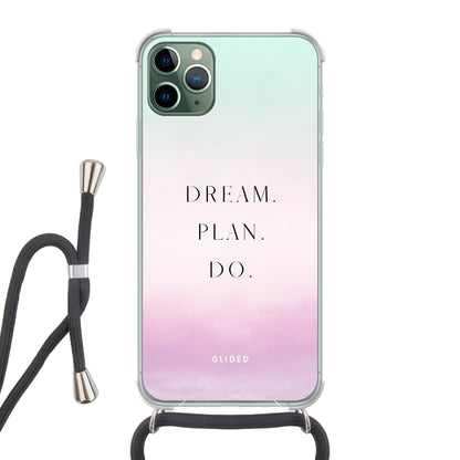 Dream - iPhone 11 Pro Max Handyhülle Crossbody case mit Band