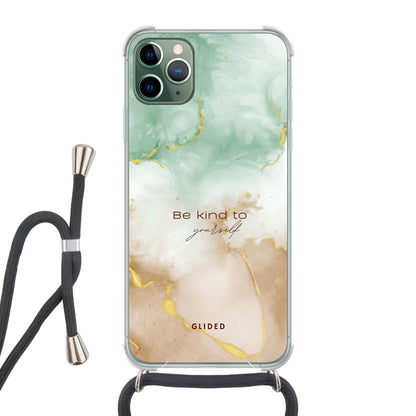 Kind to yourself - iPhone 11 Pro Max Handyhülle Crossbody case mit Band