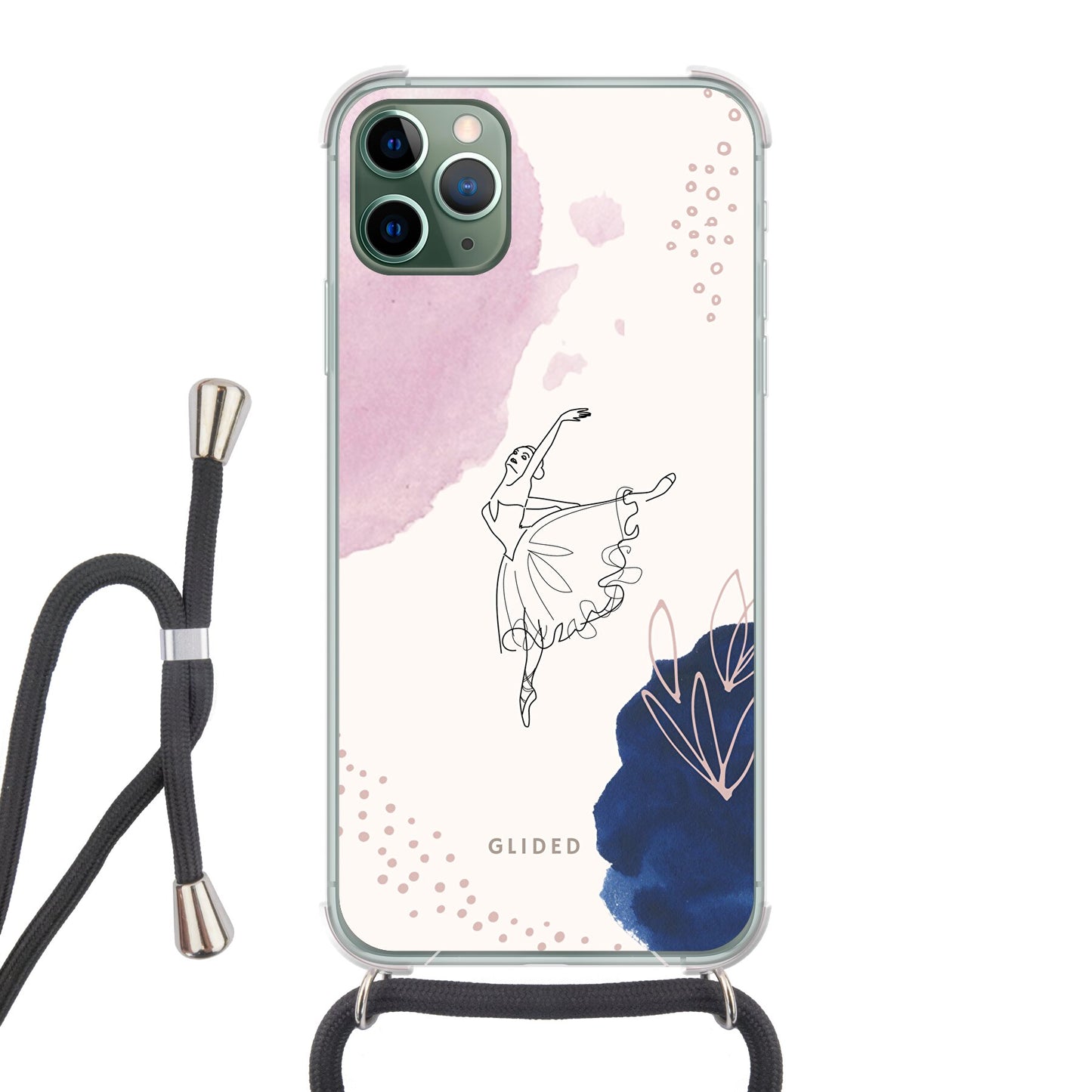 Grace - iPhone 11 Pro Max Handyhülle Crossbody case mit Band