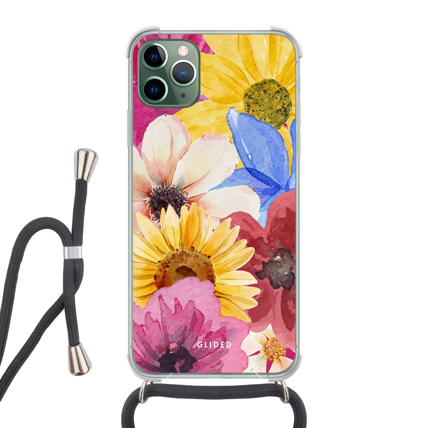 Bouquet - iPhone 11 Pro Max - Crossbody case mit Band