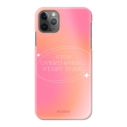 Start Doing - iPhone 11 Pro Max Handyhülle Hard Case