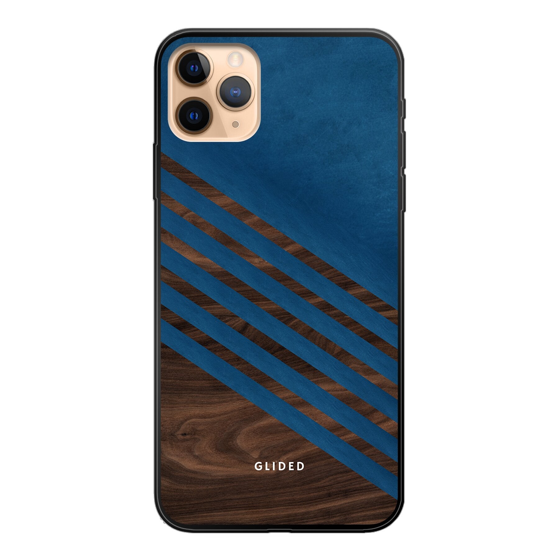 Blue Wood - iPhone 11 Pro Max Handyhülle Soft case