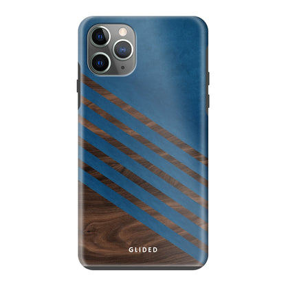 Blue Wood - iPhone 11 Pro Max Handyhülle Tough case