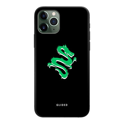 Emerald Dragon - iPhone 11 Pro Handyhülle Soft case