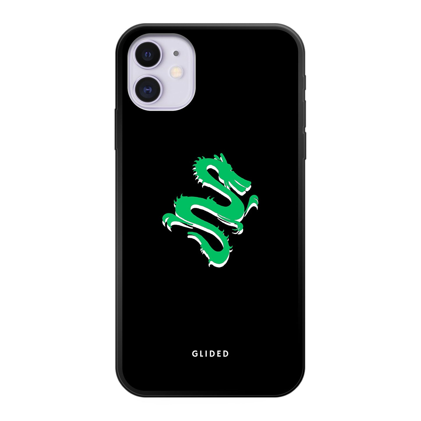 Emerald Dragon - iPhone 11 Handyhülle Soft case