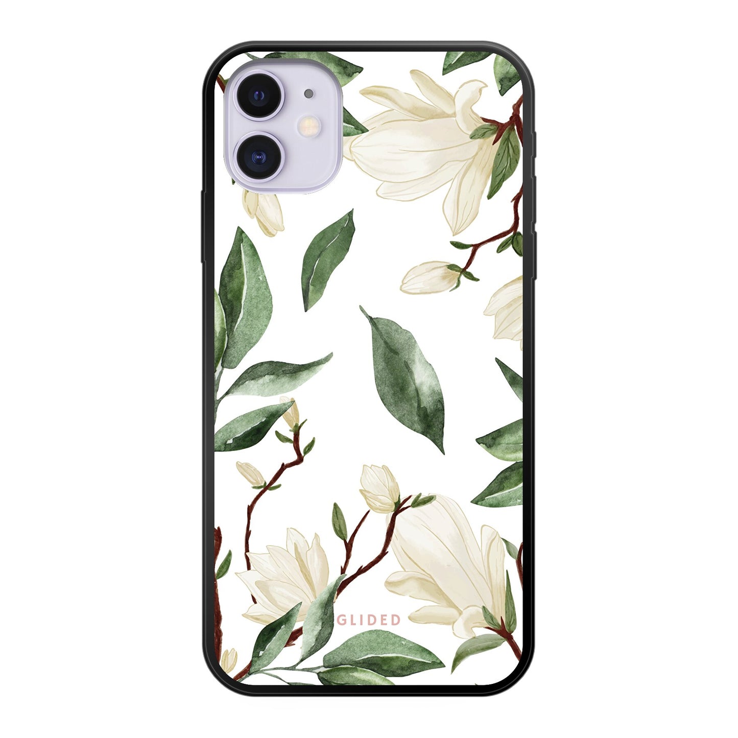 White Elegance - iPhone 11 Handyhülle Soft case