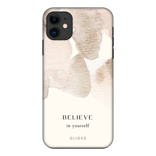 Believe in yourself - iPhone 11 Handyhülle Tough case