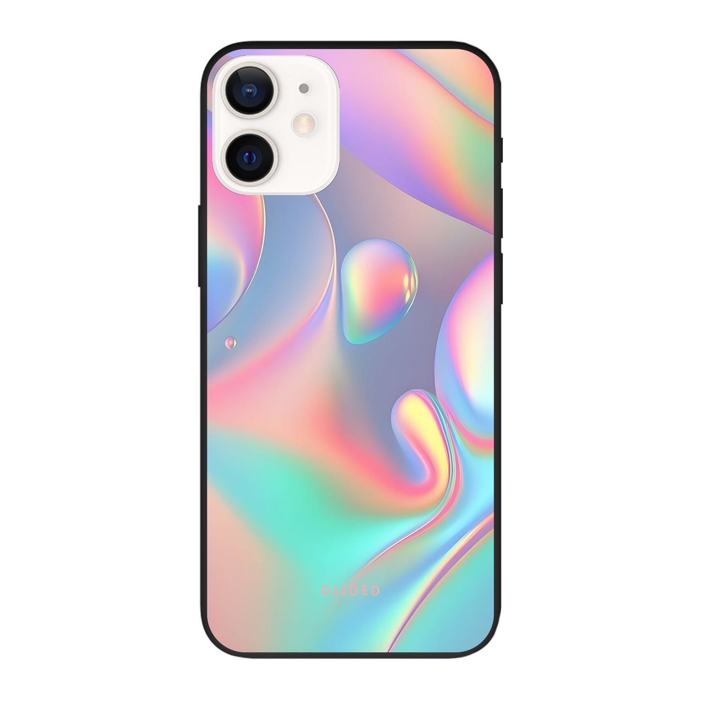 Holographic Aesthetic - iPhone 12 Handyhülle Biologisch Abbaubar