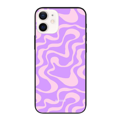 Purple Wave - iPhone 12 Handyhülle Biologisch Abbaubar