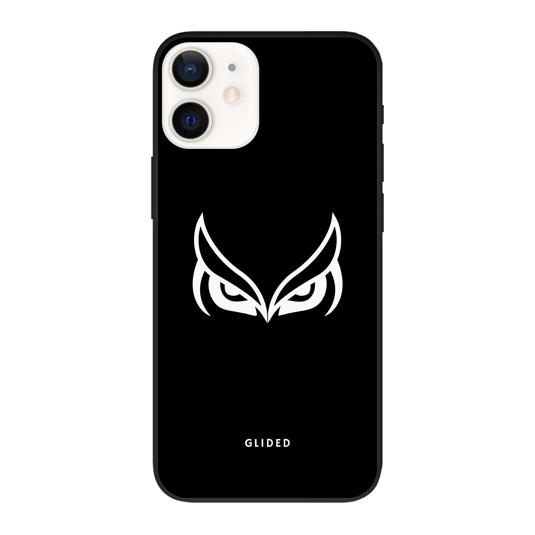 Dark owl - iPhone 12 Handyhülle Biologisch Abbaubar