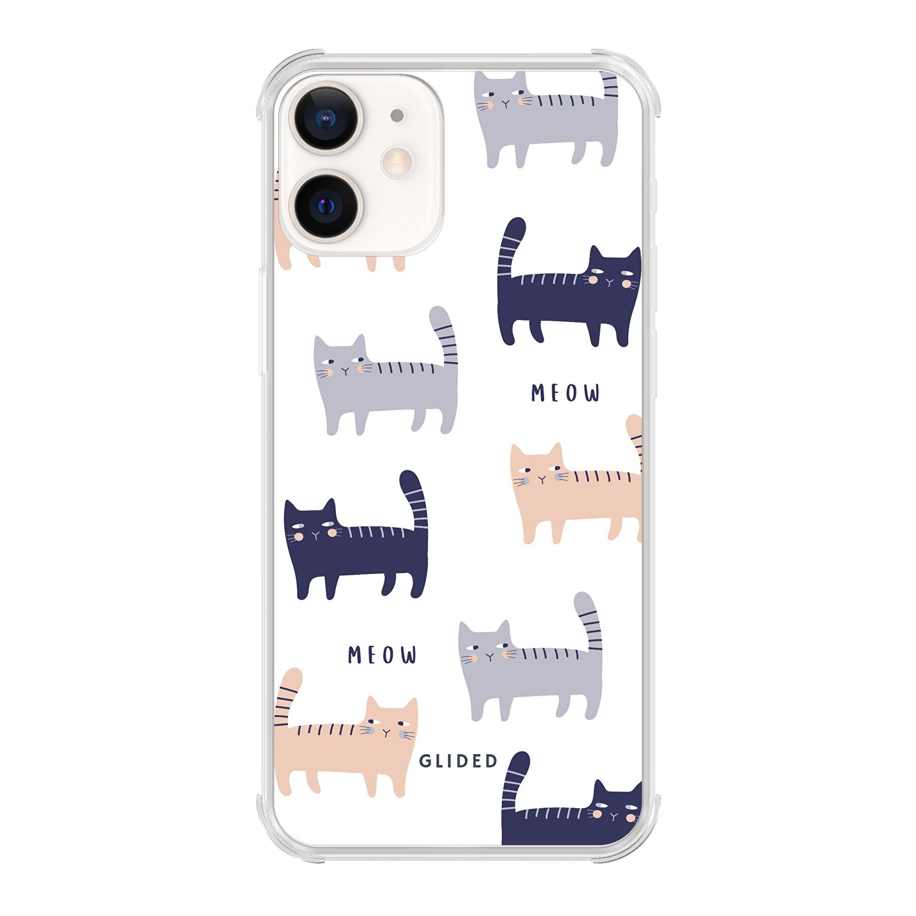 Purrfection - iPhone 12 Handyhülle Bumper case