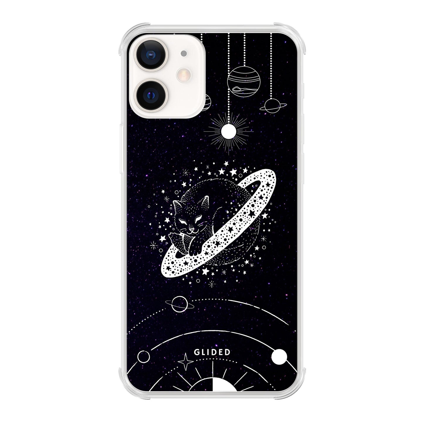 Astro Whiskers - iPhone 12 Handyhülle Bumper case