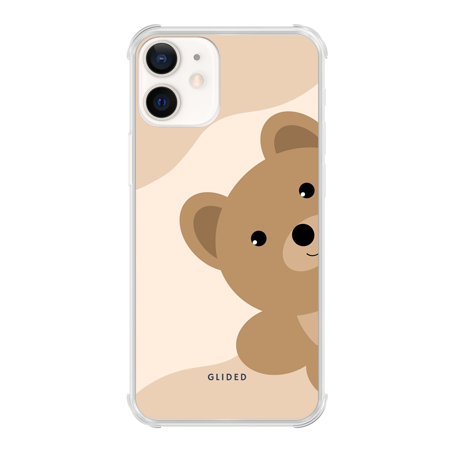 BearLove Left - iPhone 12 Handyhülle Bumper case