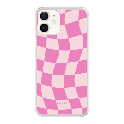 Pink Chess - iPhone 12 Handyhülle Bumper case