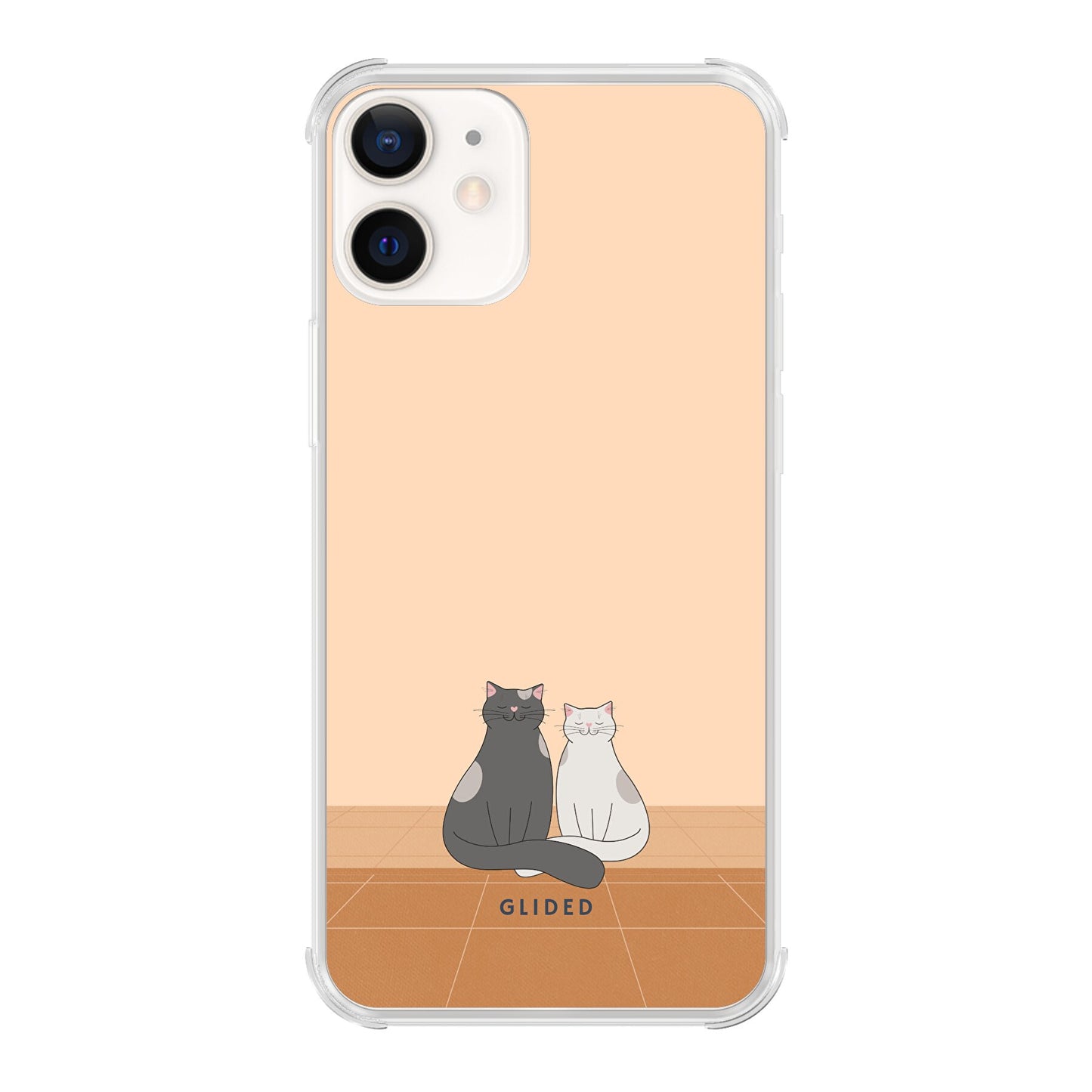 Catty Friends - iPhone 12 Handyhülle Bumper case